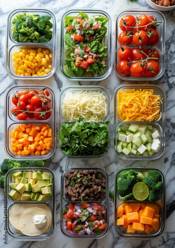 Wallpaper Mural Beef Tacos - Soft beef tacos with lettuce, cheese, and salsa. Torontodigital.ca