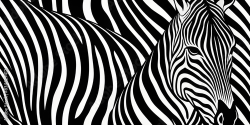 Striped black and white zebra pattern background, black, white, stripes, animal, wildlife, safari, nature, exotic, wild, Africa, pattern, texture, monochrome, contrast, jungle, mammal, equine photo