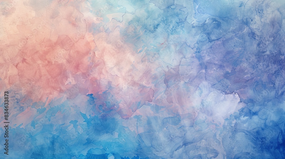 Watercolor textures in gradient shades, creating a smooth and artistic background.
