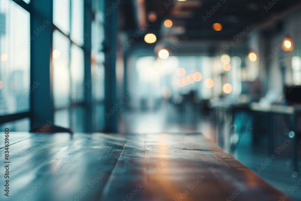 Blurred empty open space office Abstract light bokeh at office interior background for design, Blurred empty open space office. Abstract light bokeh at office interior background, AI generated Blurred empty open space office Abstract light bokeh at office interior background for design, Blurred empty open space office. Abstract light bokeh at office interior background, AI generated