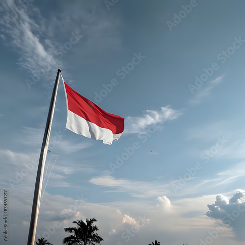 indonesia flag idependence day photo