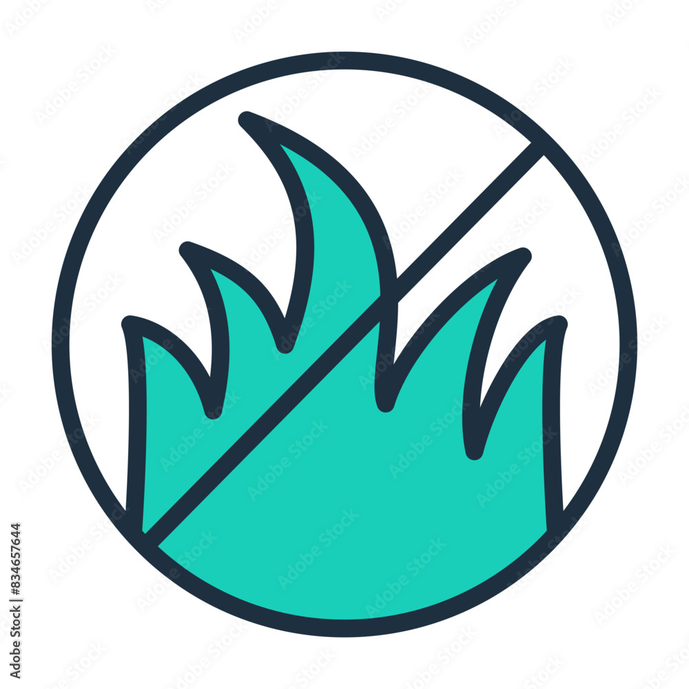 Fototapeta premium Weed Removal Icon
