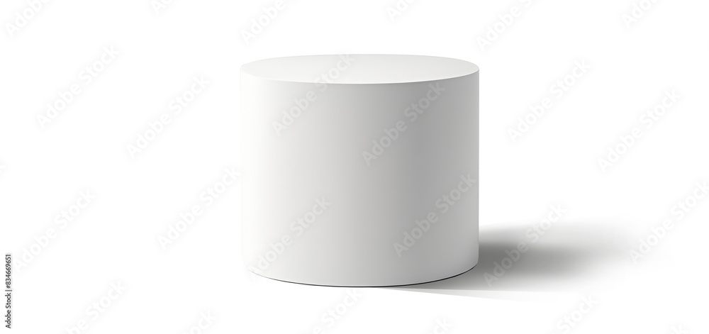 Minimalistic white podium for your design with shadow, 3d render on transparent background Minimalistic white podium for your design with shadow, 3d render on transparent background