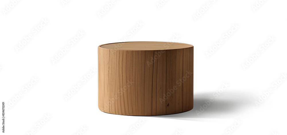 Minimalistic wood podium for your design with shadow, 3d render on transparent background Minimalistic wood podium for your design with shadow, 3d render on transparent background