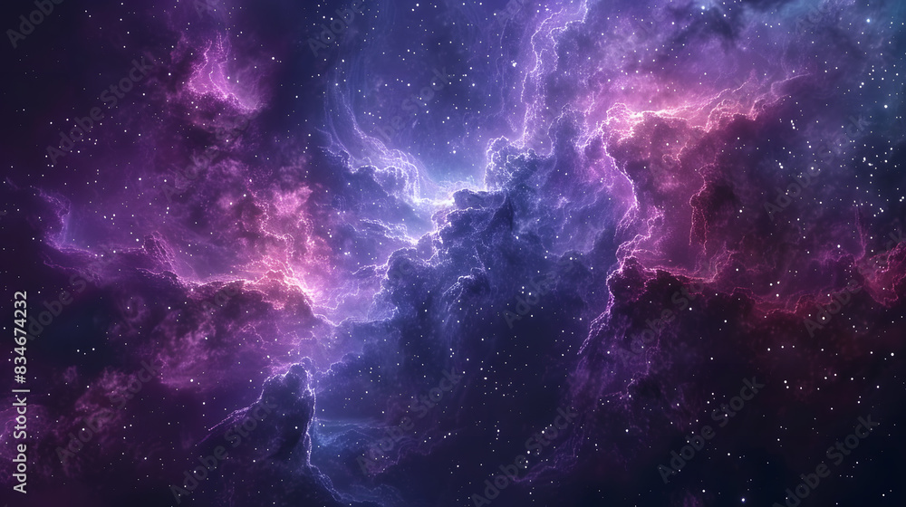 Obraz premium Colorful space galaxy cloud nebula. Starry night cosmos. Universe science astronomy. Supernova background wallpaper