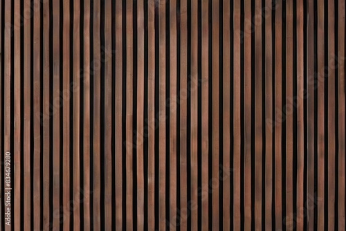 Interior Design Inspiration: Vertical Wooden Slats Texture Wallpaper © IMMORTAL