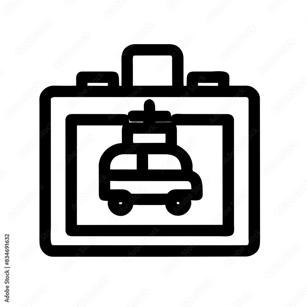 Travel itinerary icon Travel itinerary icon
