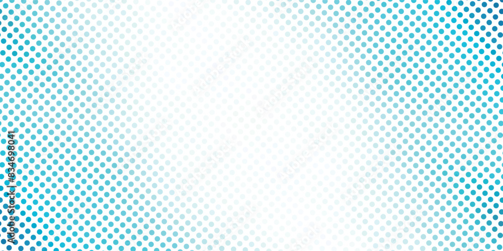 Abstract banner with blue dots vector illustration Abstract banner with blue dots vector illustration
