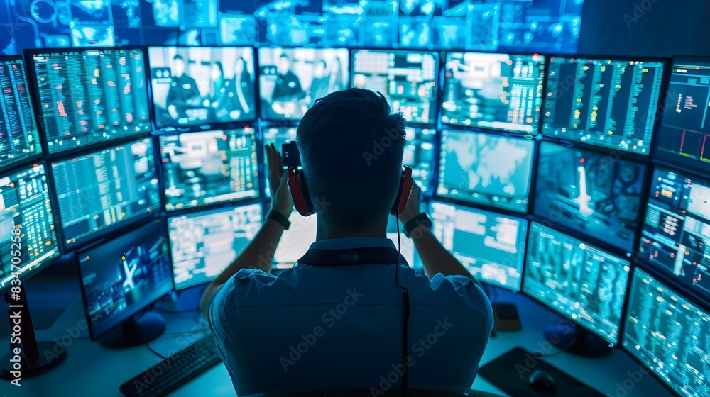 Cyber Security Protection Firewall Interface Concept Cyber Security Protection Firewall Interface Concept