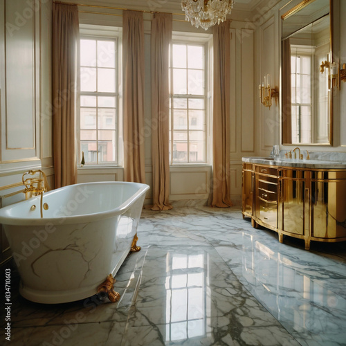 well furnished interior of a bathroom