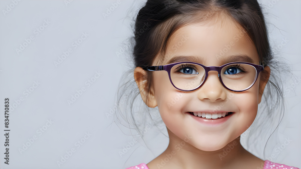a little girl wearing glasses with a pink shirt and glasses. a little girl wearing glasses with a pink shirt and glasses.