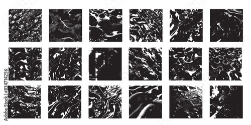 Textured Surface Variations, Contrasting Texture Effects