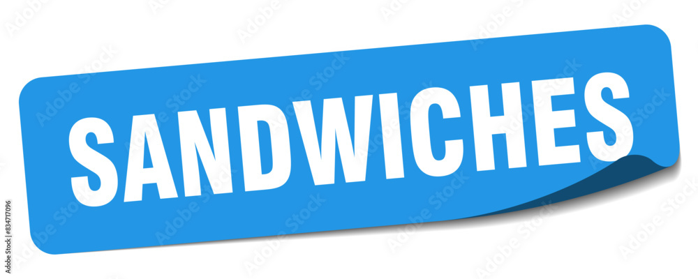 sandwiches sticker. sandwiches label sandwiches sticker. sandwiches label