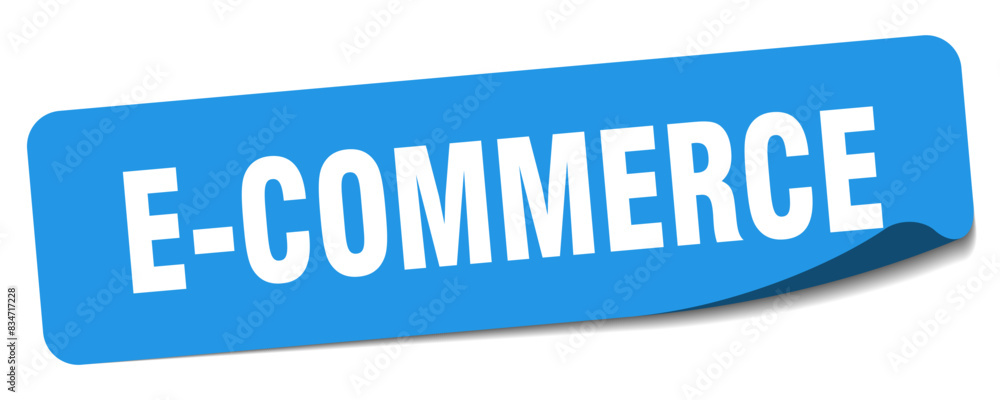 e-commerce sticker. e-commerce label e-commerce sticker. e-commerce label