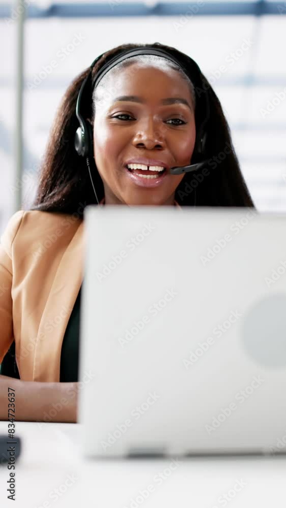 Virtual Business Meeting Using Office Computer Virtual Business Meeting Using Office Computer