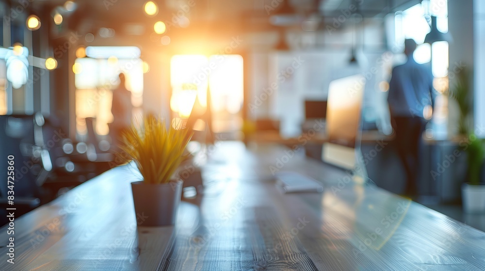 Busy business office scene with blurred casual attire people and bokeh background.
Busy business office scene with blurred casual attire people and bokeh background.