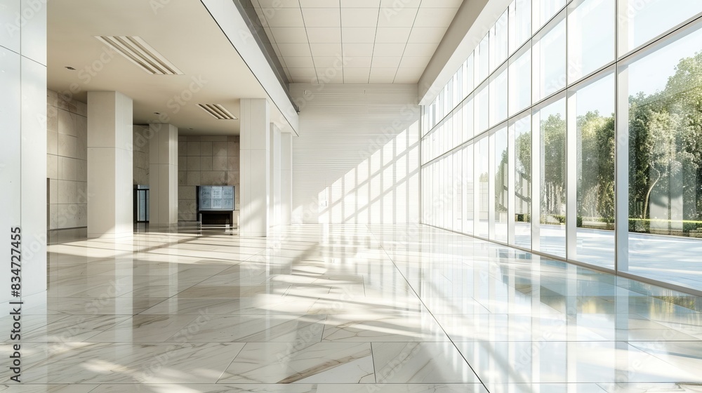 Modern business or residential space with atrium, abundant natural light, and minimalistic design in urban setting
Modern business or residential space with atrium, abundant natural light, and minimalistic design in urban setting