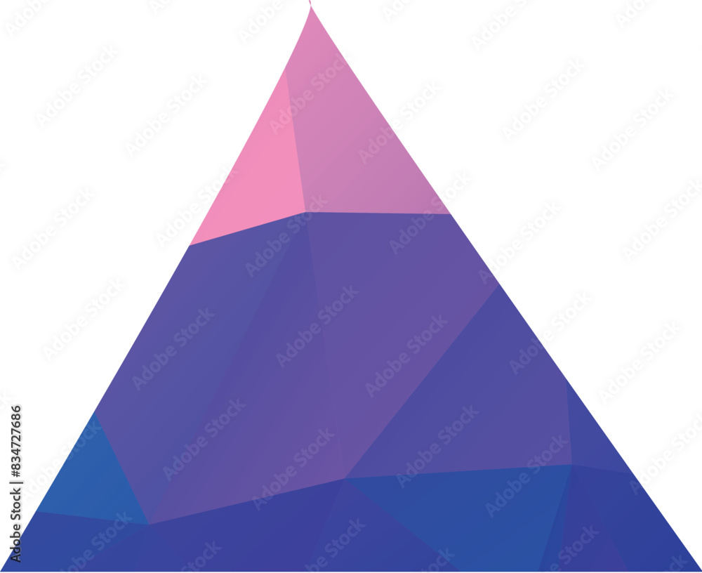 Increase button icon polygonal style Increase button icon polygonal style
