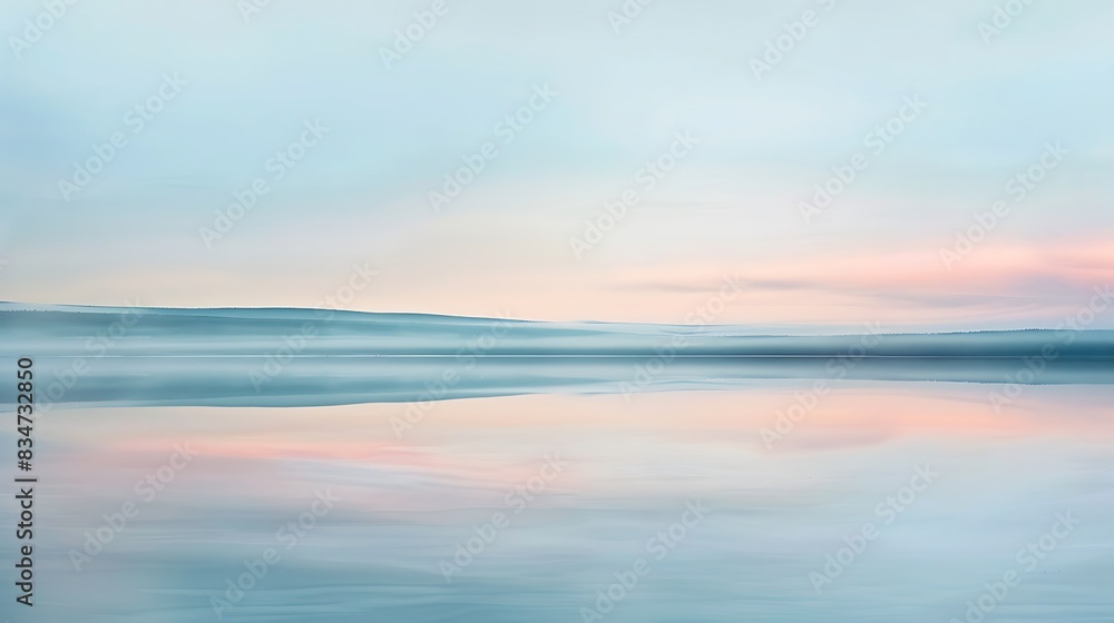 Subdued hues paint a portrait of tranquility, like a still lake reflecting the colors of the sky in its mirrored surface, capturing moments of fleeting beautybackground Subdued hues paint a portrait of tranquility, like a still lake reflecting the colors of the sky in its mirrored surface, capturing moments of fleeting beautybackground