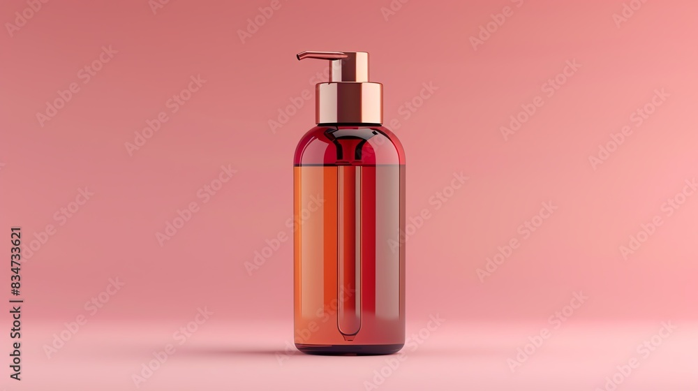 A 3D render of a hair growth serum bottle A 3D render of a hair growth serum bottle