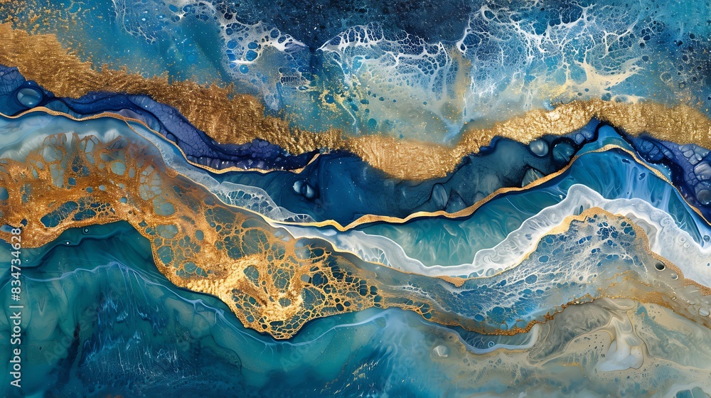 Harmonious blends of color and texture merge, like rivers flowing into the ocean, mingling their waters in a timeless dance of unity and diversitybackground Harmonious blends of color and texture merge, like rivers flowing into the ocean, mingling their waters in a timeless dance of unity and diversitybackground