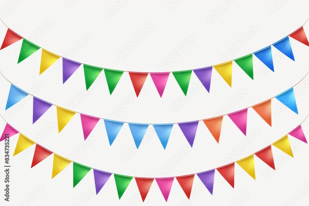 Decorative pride-themed garlands in a festive setting, embodying the spirit of inclusivity and celebration. Decorative pride-themed garlands in a festive setting, embodying the spirit of inclusivity and celebration.