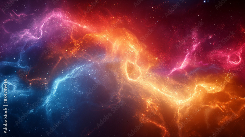 Mess of energy colors. Mess of energy colors.