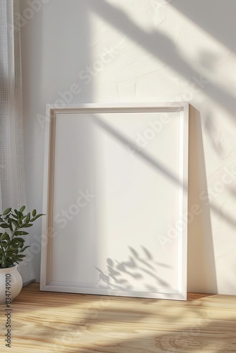 Natural light blank mock up