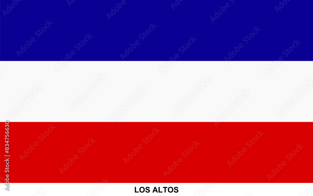 Flag of LOS ALTOS, LOS ALTOS national flag Flag of LOS ALTOS, LOS ALTOS national flag