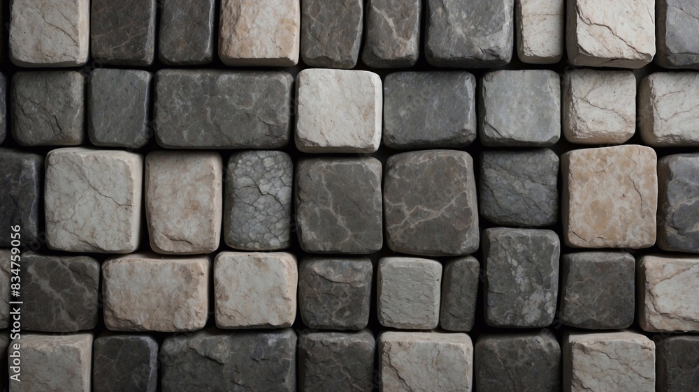 Background Dark Natural raw Stones. AI generated illustration Background Dark Natural raw Stones. AI generated illustration
