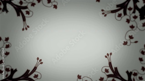 Wahyu tumurun animation javanese pattern background looping event bumper photo