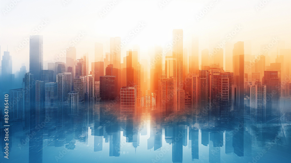 Stability of the real estate market , Gradient and transparent effect used. Stability of the real estate market , Gradient and transparent effect used.