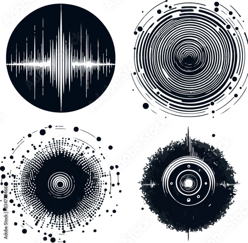 abstract music background
