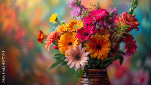 Wallpaper Mural Beautiful Floral Arrangement Torontodigital.ca