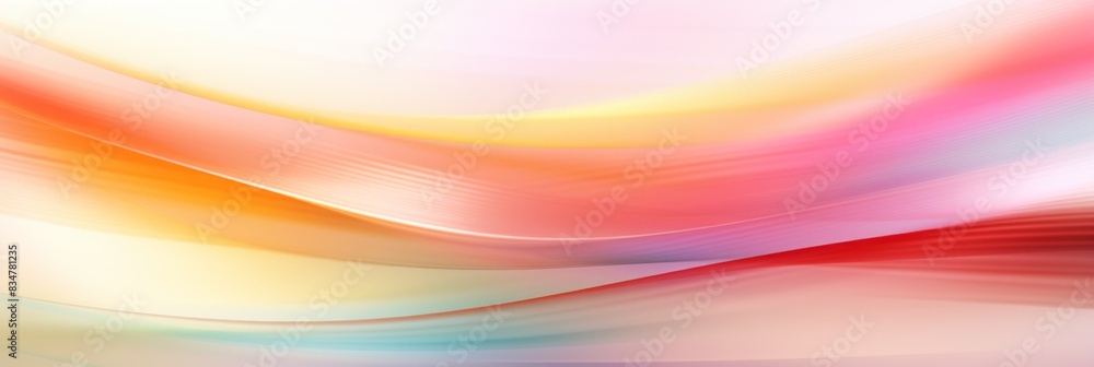 Abstract background with flowing pink, orange, and yellow gradients, horizontal image with soft, blur wavy lines and a light, airy feel, ideal for a banner with space for text
Abstract background with flowing pink, orange, and yellow gradients, horizontal image with soft, blur wavy lines and a light, airy feel, ideal for a banner with space for text