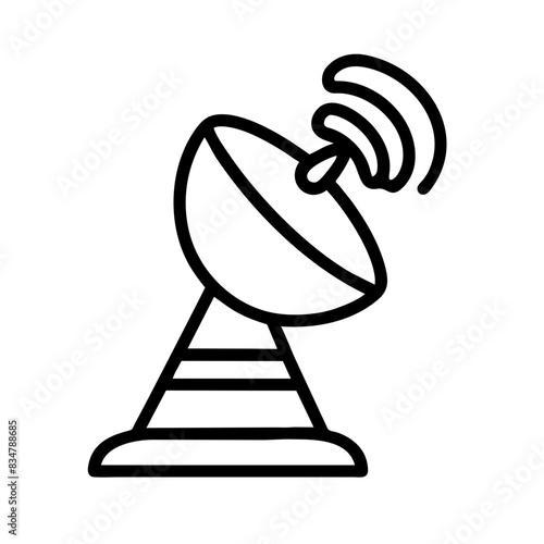 Satellitenschüssel Symbol 