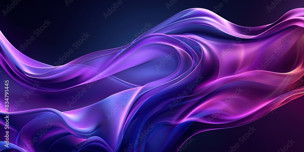 custom made wallpaper toronto digitalAbstract pink purple liquid metal background. Holographic chrome smooth gradient waves industrial backdrop. Shining bent surface with ripples, reflections. Swirl blue fluid melting wavy flowing motion