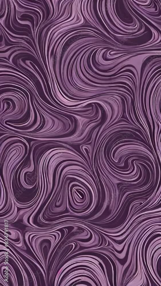 Purple swirling pattern background with a marbled effect Purple swirling pattern background with a marbled effect