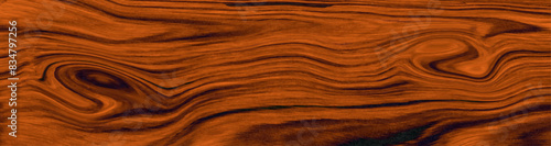 Natural wooden panel texture background with copy space, vector illustration.