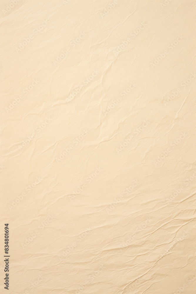 Obraz premium A close-up of a wrinkled beige cloth