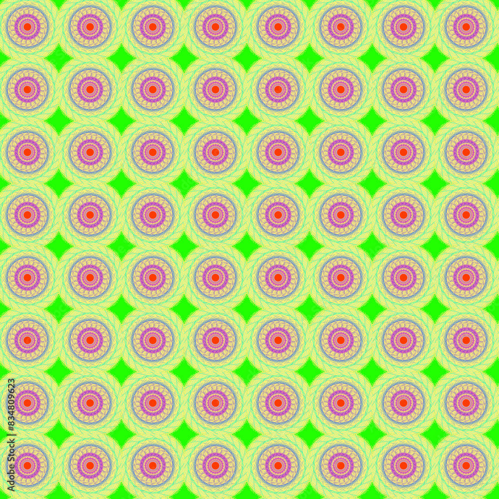 seamless pattern with circles seamless pattern with circles