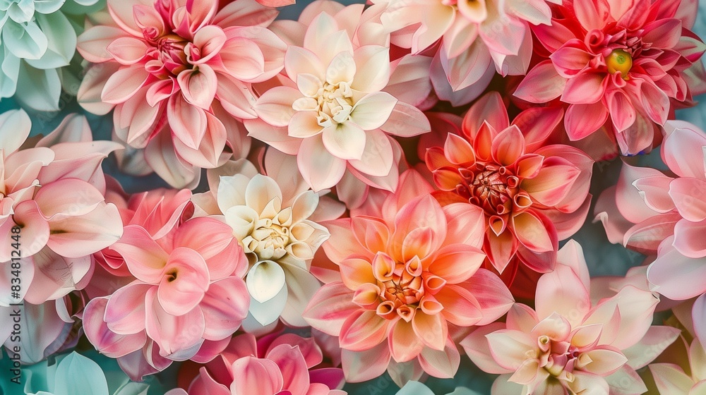 Texture background of flowers Texture background of flowers