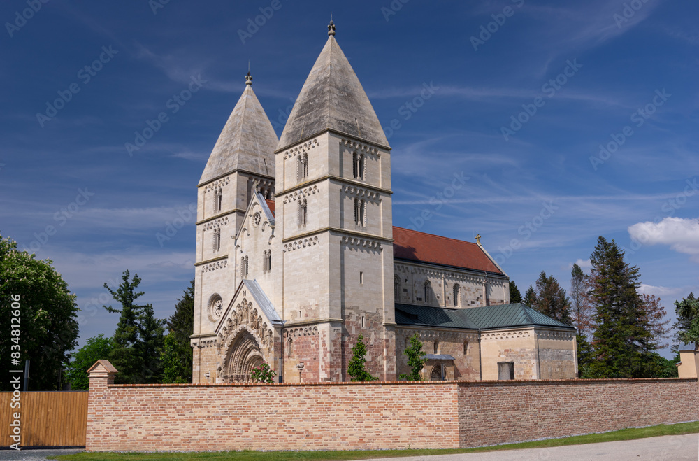 Fototapeta premium Romanesque church of Jak, Hungary