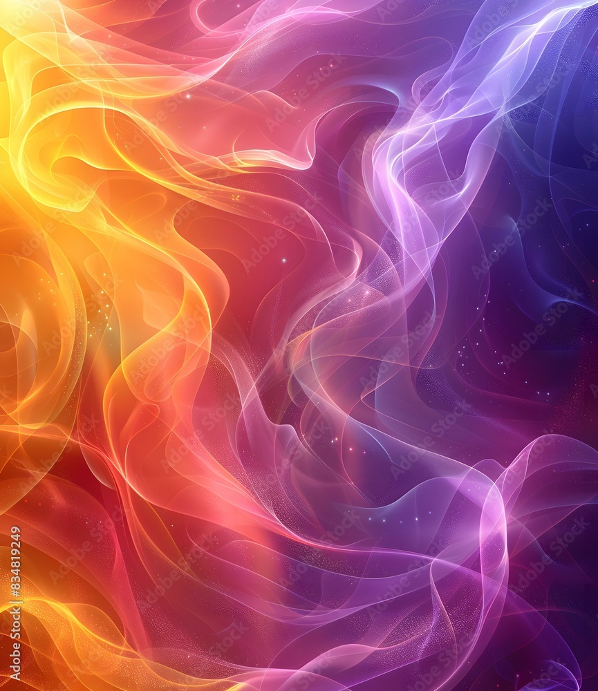 Obraz premium Colorful Flames