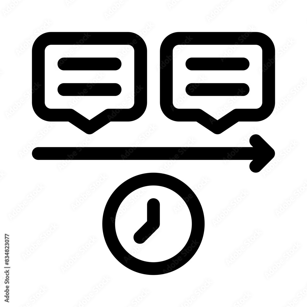 timeline line icon timeline line icon