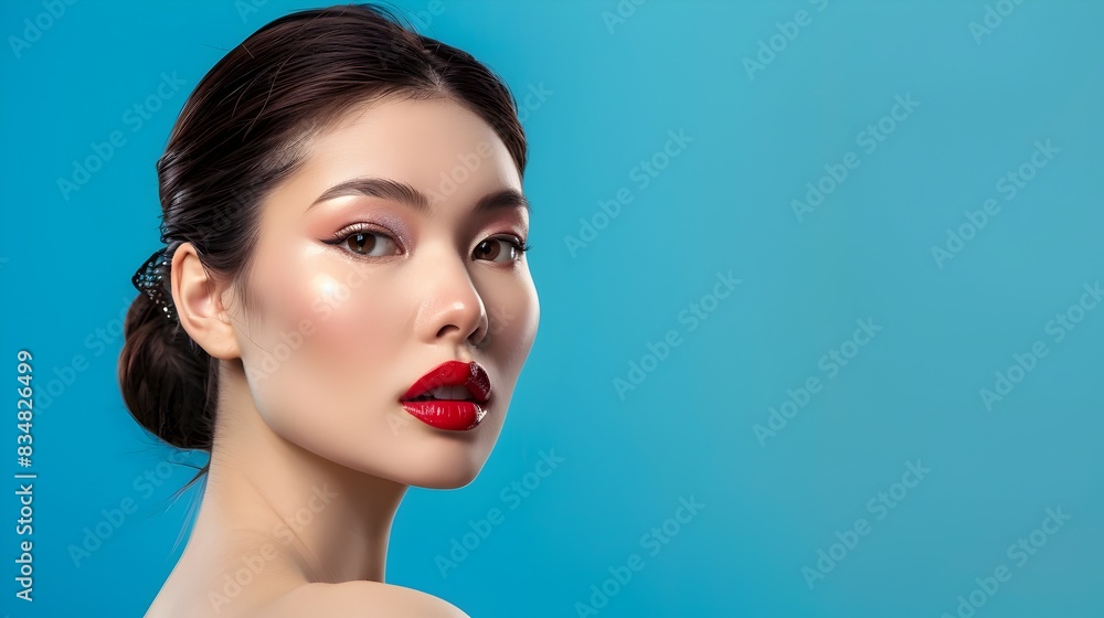 Japanese Model Radiates Elegance with Exquisite Makeup Showcase Japanese Model Radiates Elegance with Exquisite Makeup Showcase