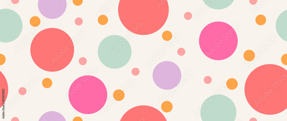 Vector flat background. Minimalist trendy abstract polka dot pattern. Perfect for screensaver, poster, card, invitation or home decor. Vector flat background. Minimalist trendy abstract polka dot pattern. Perfect for screensaver, poster, card, invitation or home decor.