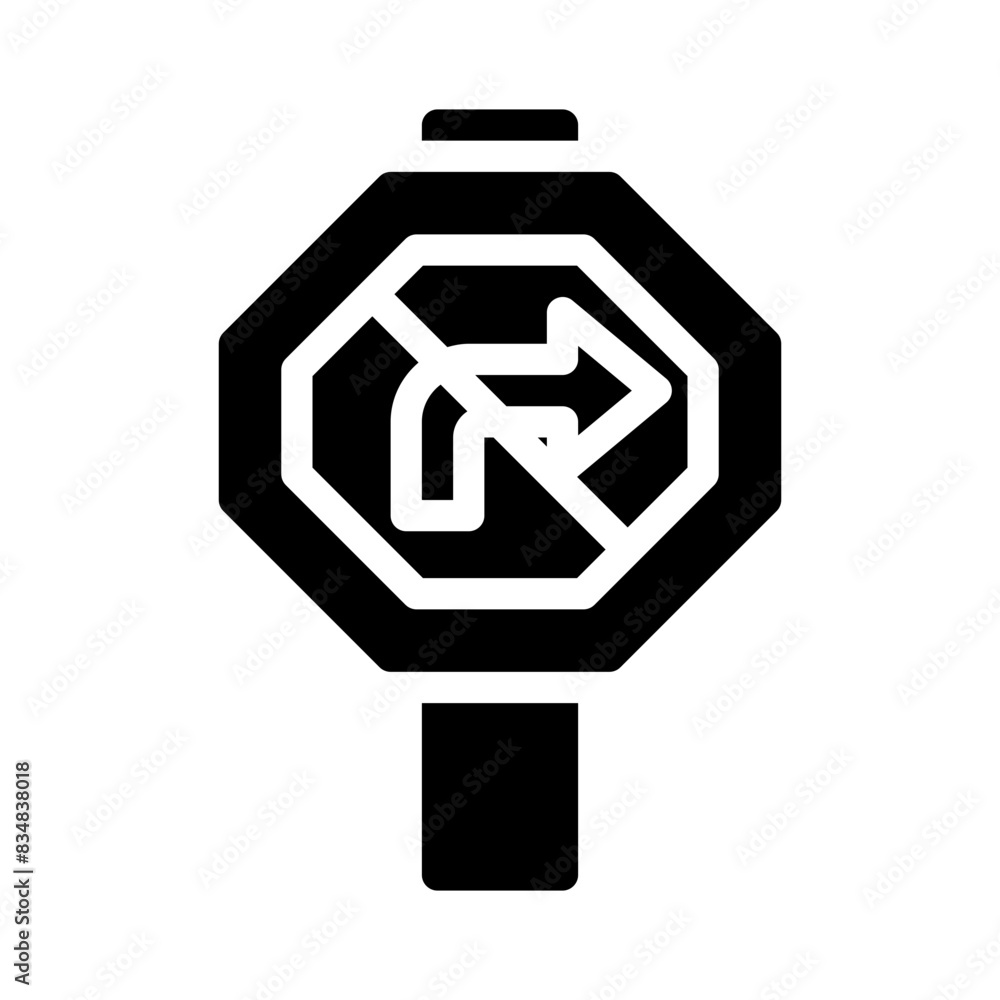 road sign glyph icon road sign glyph icon