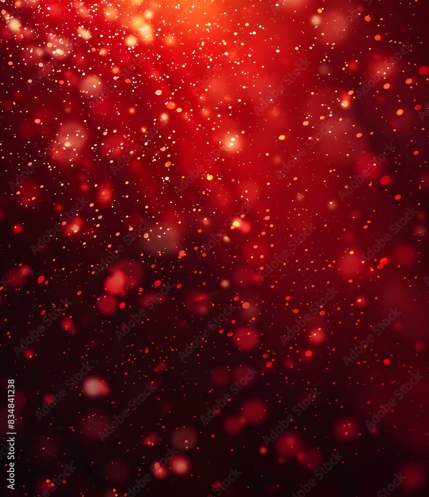 Red glitter lights background Red glitter lights background