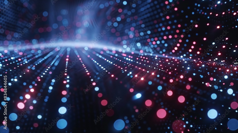 Dark background with blue and pink lights Dark background with blue and pink lights